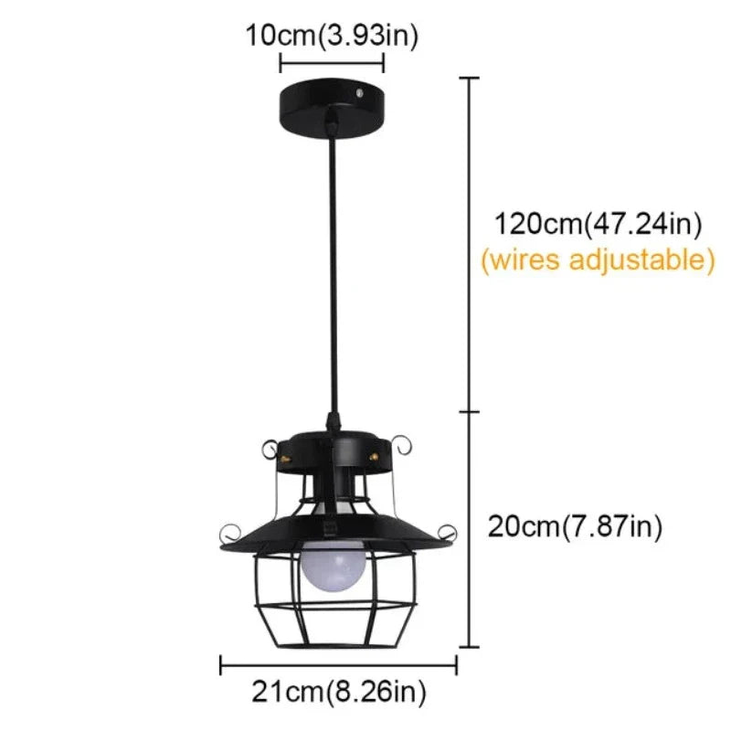 VintageVault | Industriel Loftlampe