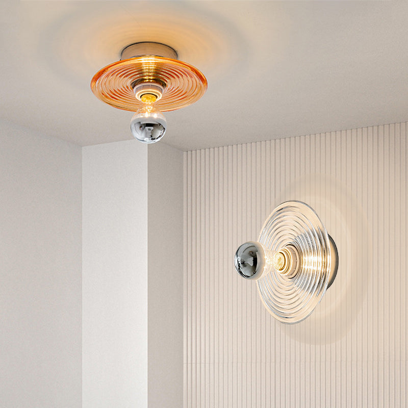 VortexBright | Swirl Glas Væglampe