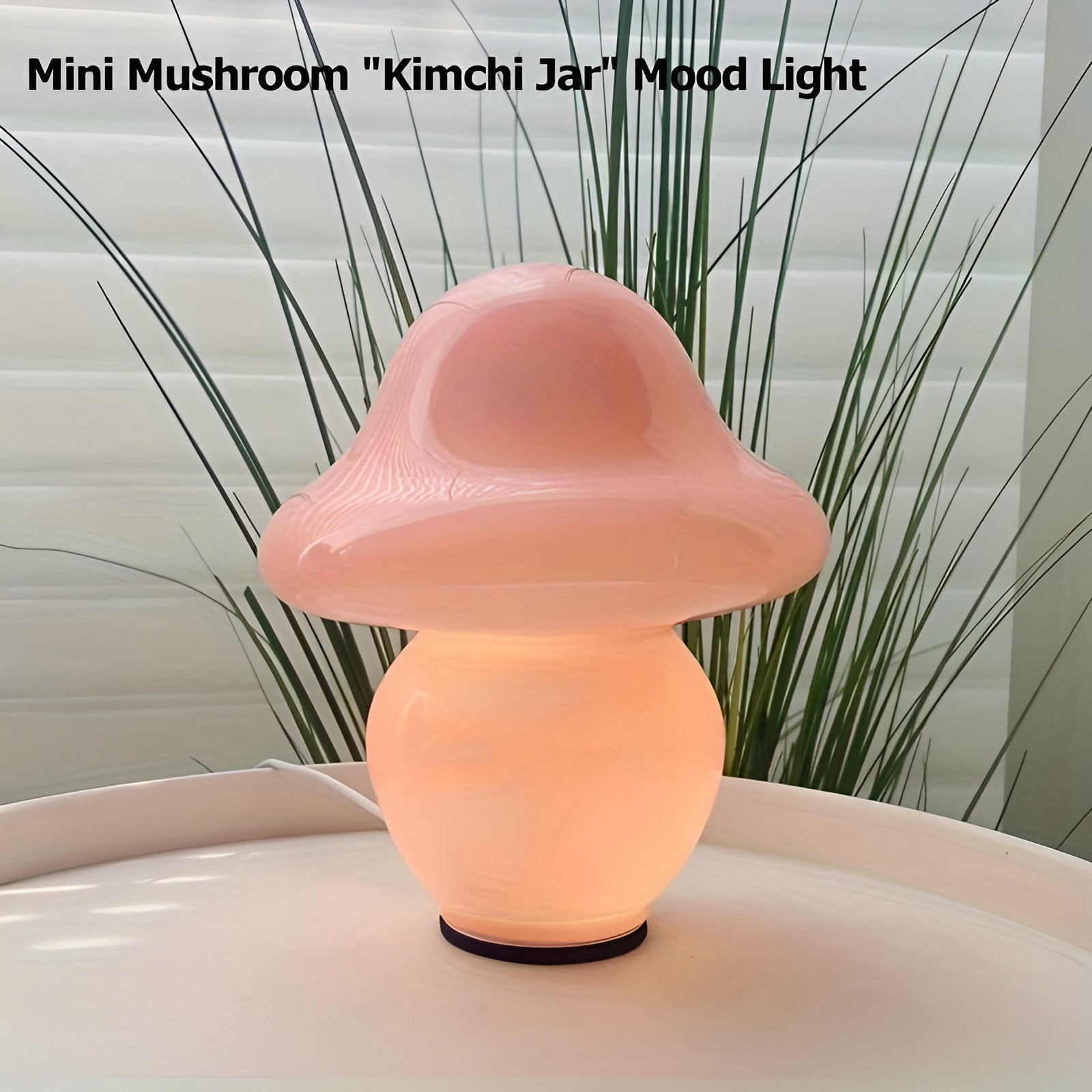 WhimsyLamp | Elegant Svampeformet Lampe