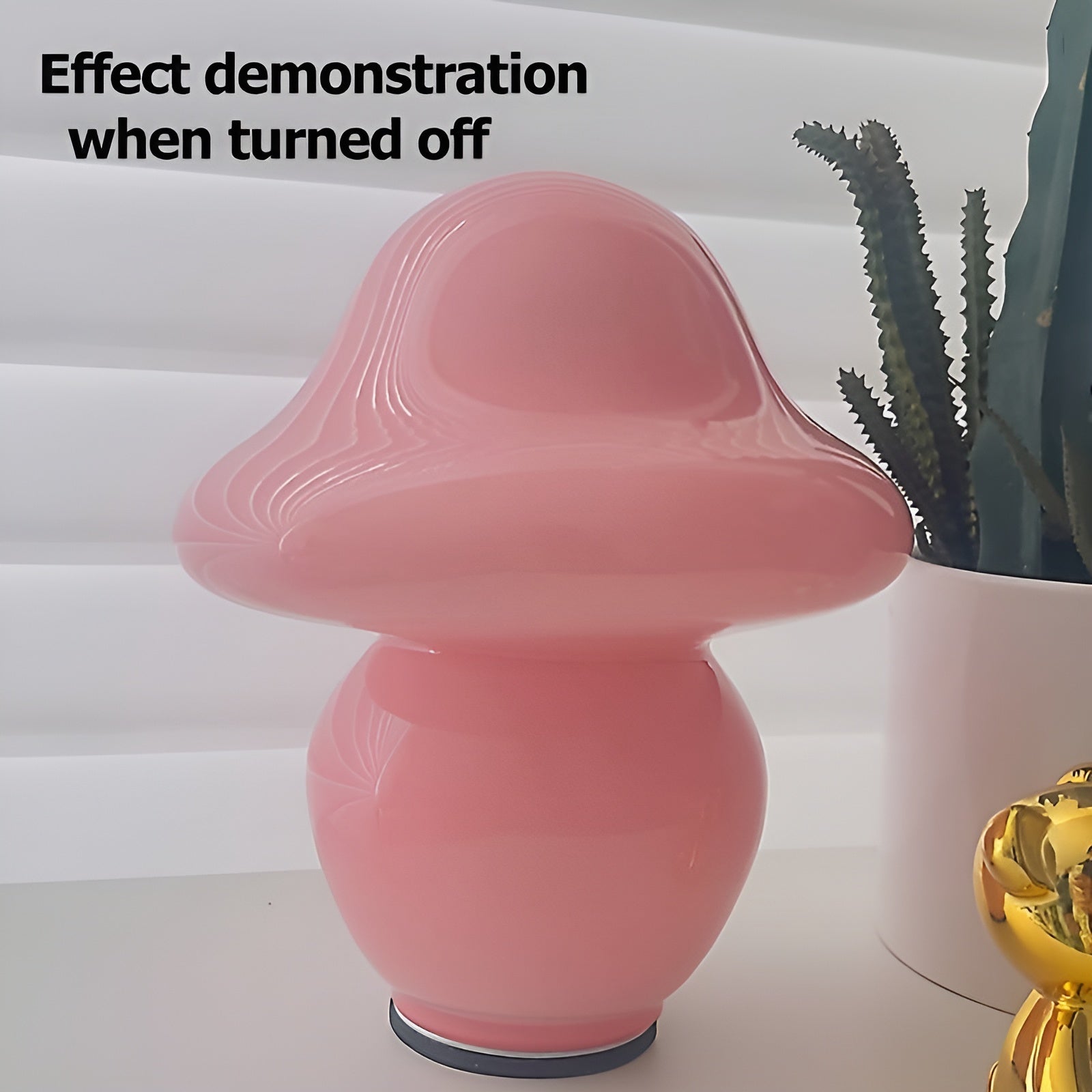 WhimsyLamp | Elegant Svampeformet Lampe