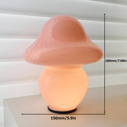 WhimsyLamp | Elegant Svampeformet Lampe