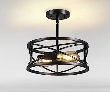 Wireframe | Vintage Trommel Lampe