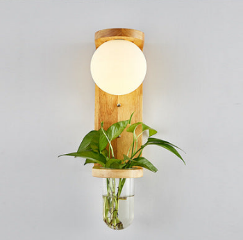 WoodLume | Moderne Væglampe i Træ med LED-Belysning