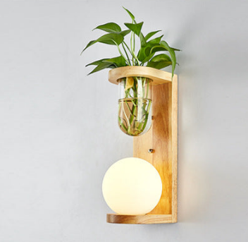 WoodLume | Moderne Væglampe i Træ med LED-Belysning