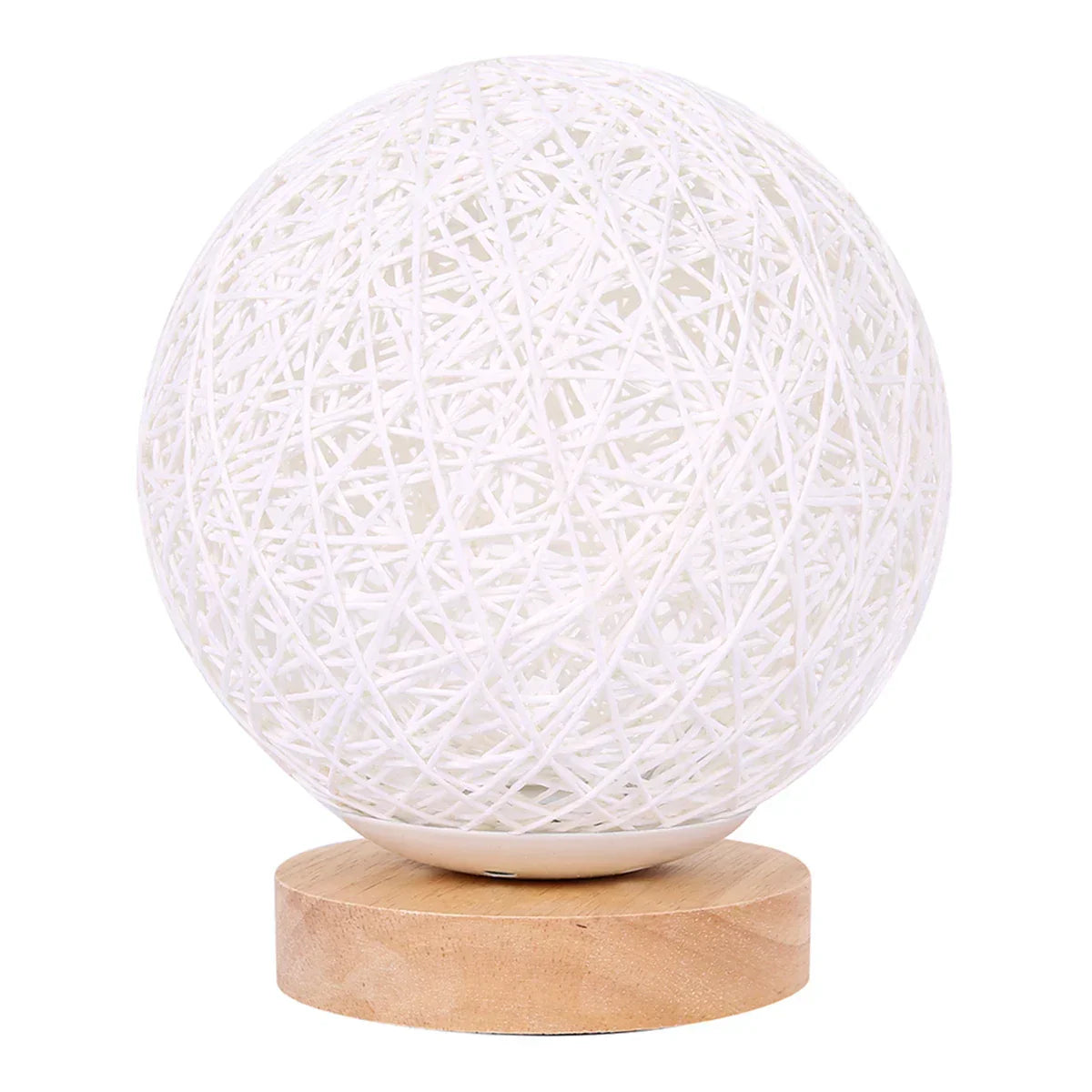 WovenLight | Naturlig Rattan Bordlampe