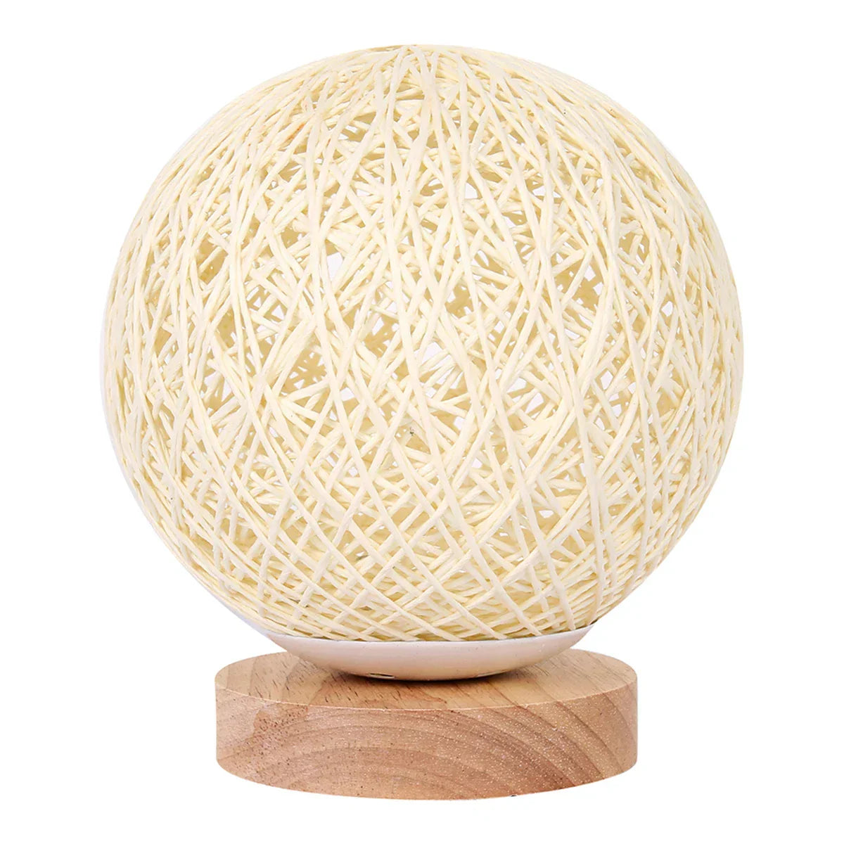 WovenLight | Naturlig Rattan Bordlampe