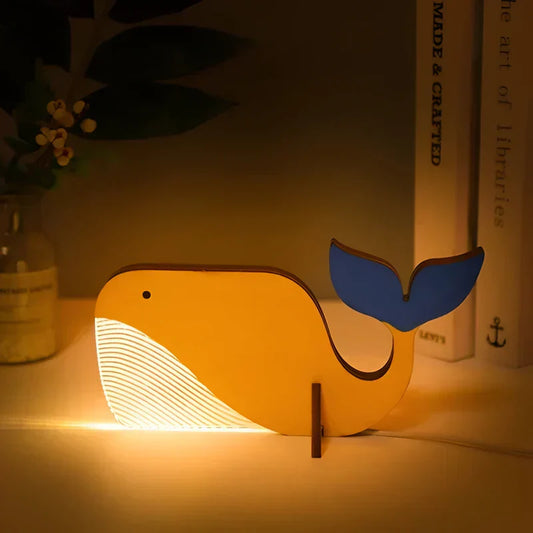 ZooLight | Børnevenlig LED bordlampe i søde dyreformer