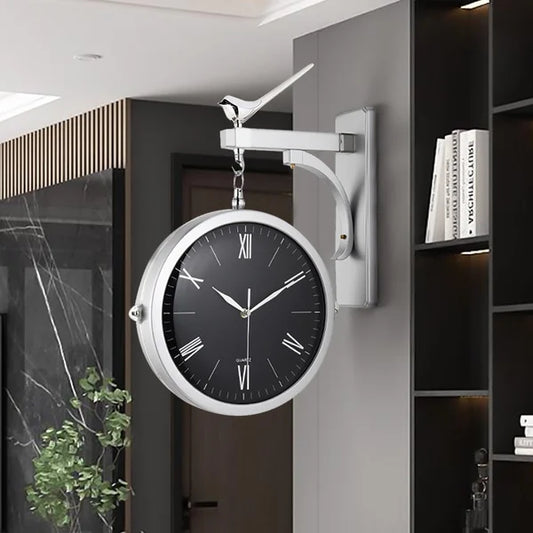 PerchTime | Elegant Dobbelt-sidet Ur