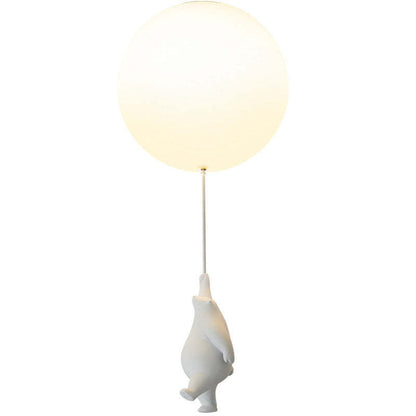 PolarLight | Drømmende Polar Bear Ballonlampe