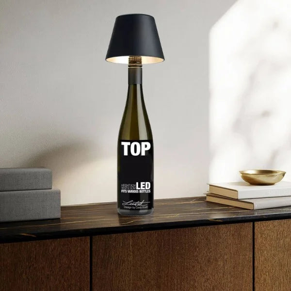 BottleGlow | USB Genopladelig Flaske Lampe