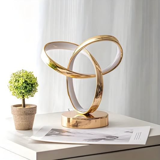 InfinityLuxe | Elegant Guld Bordlampe