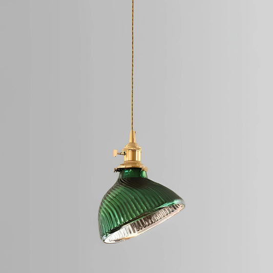 GroveLuxe | Elegant Grøn Loftlampe