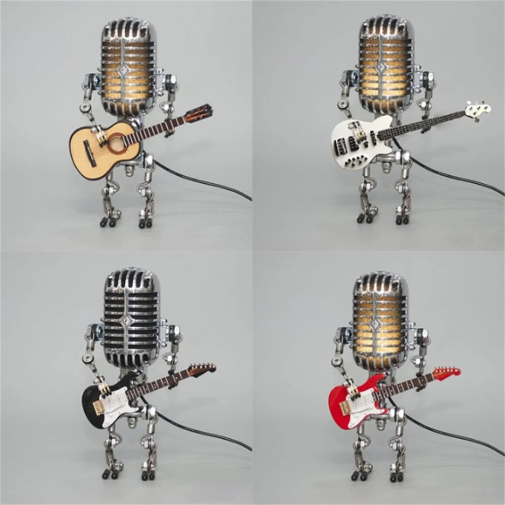 RockBot | Guitarrobotlampe