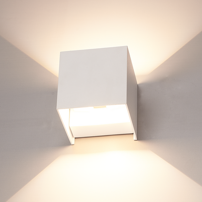 GlowSquare | Minimalistisk LED Væglamper