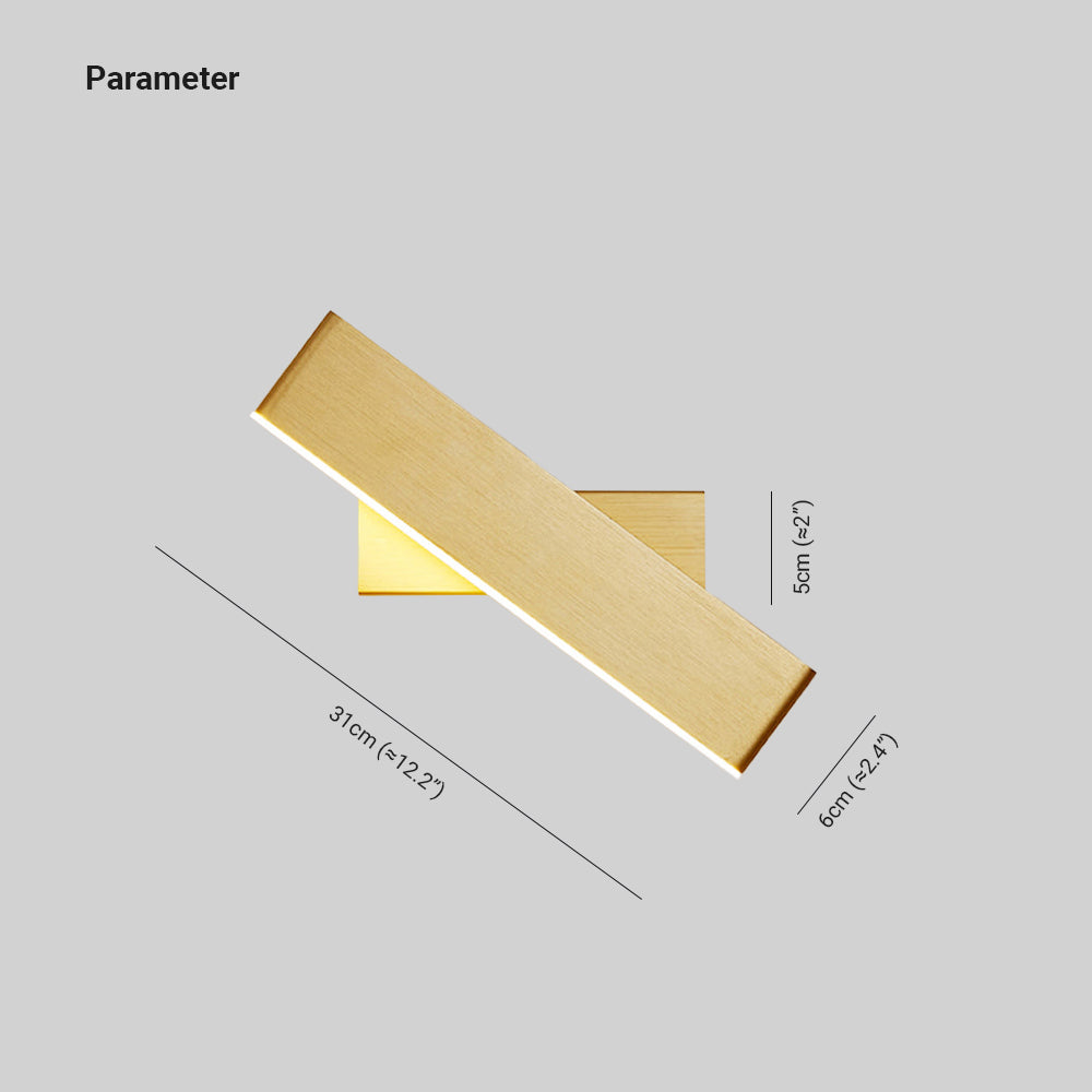 BrightBar | Minimalistisk LED Væglampe