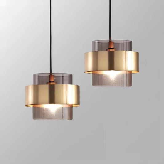 RadiantForm | Moderne Glas & Metal Loftlampe