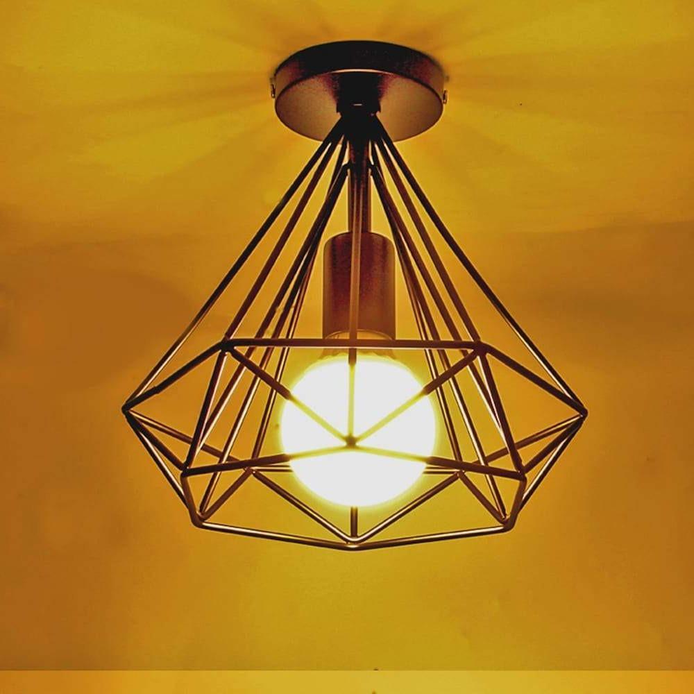 AeroLuxe | Chic Geometrisk Loftlampe