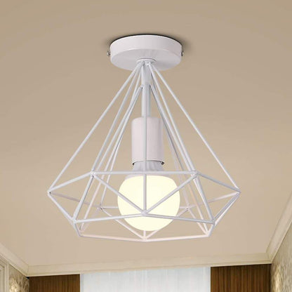 AeroLuxe | Chic Geometrisk Loftlampe