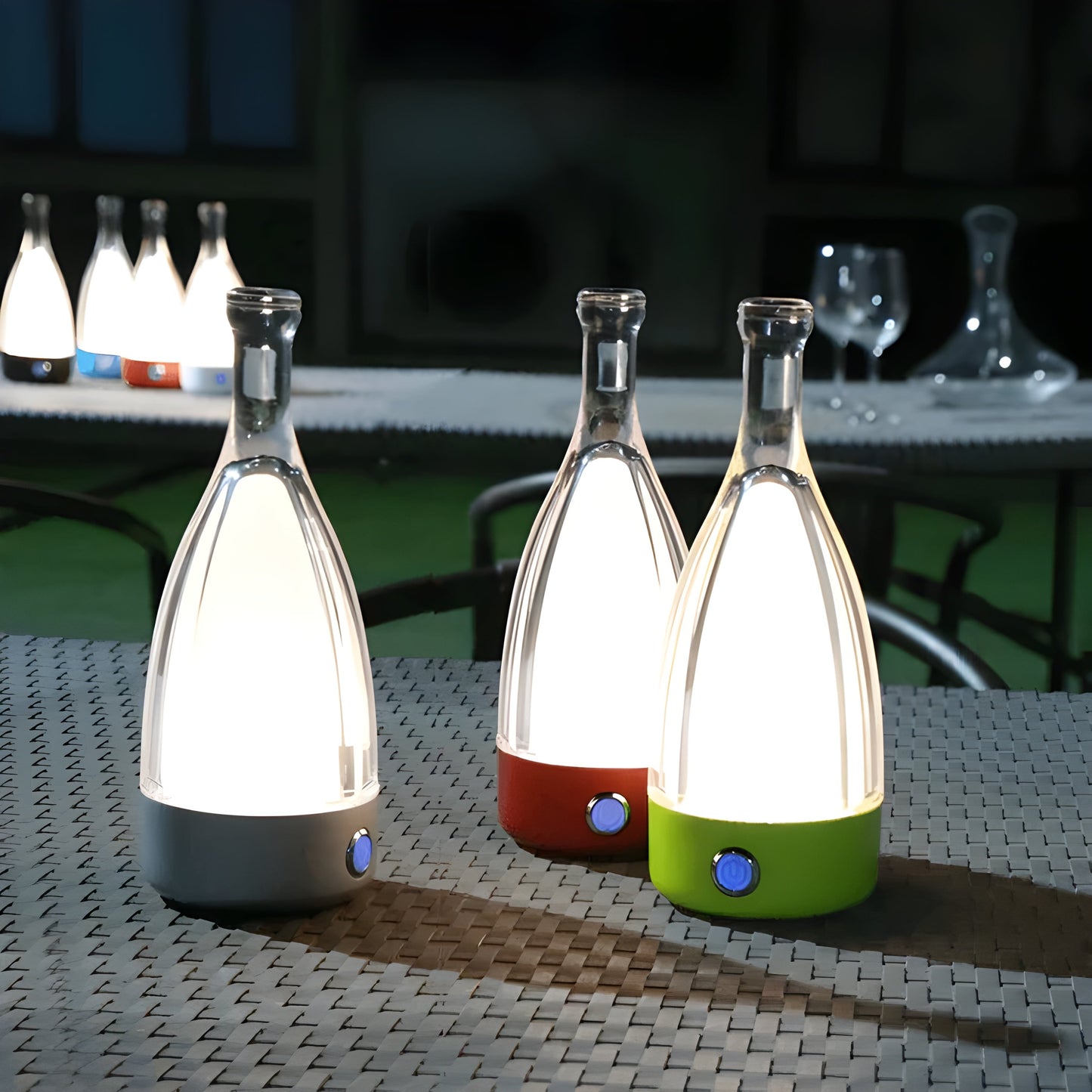 BottleLight | Opladelig Vinflaske Natlampe
