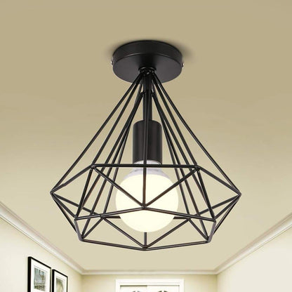 AeroLuxe | Chic Geometrisk Loftlampe